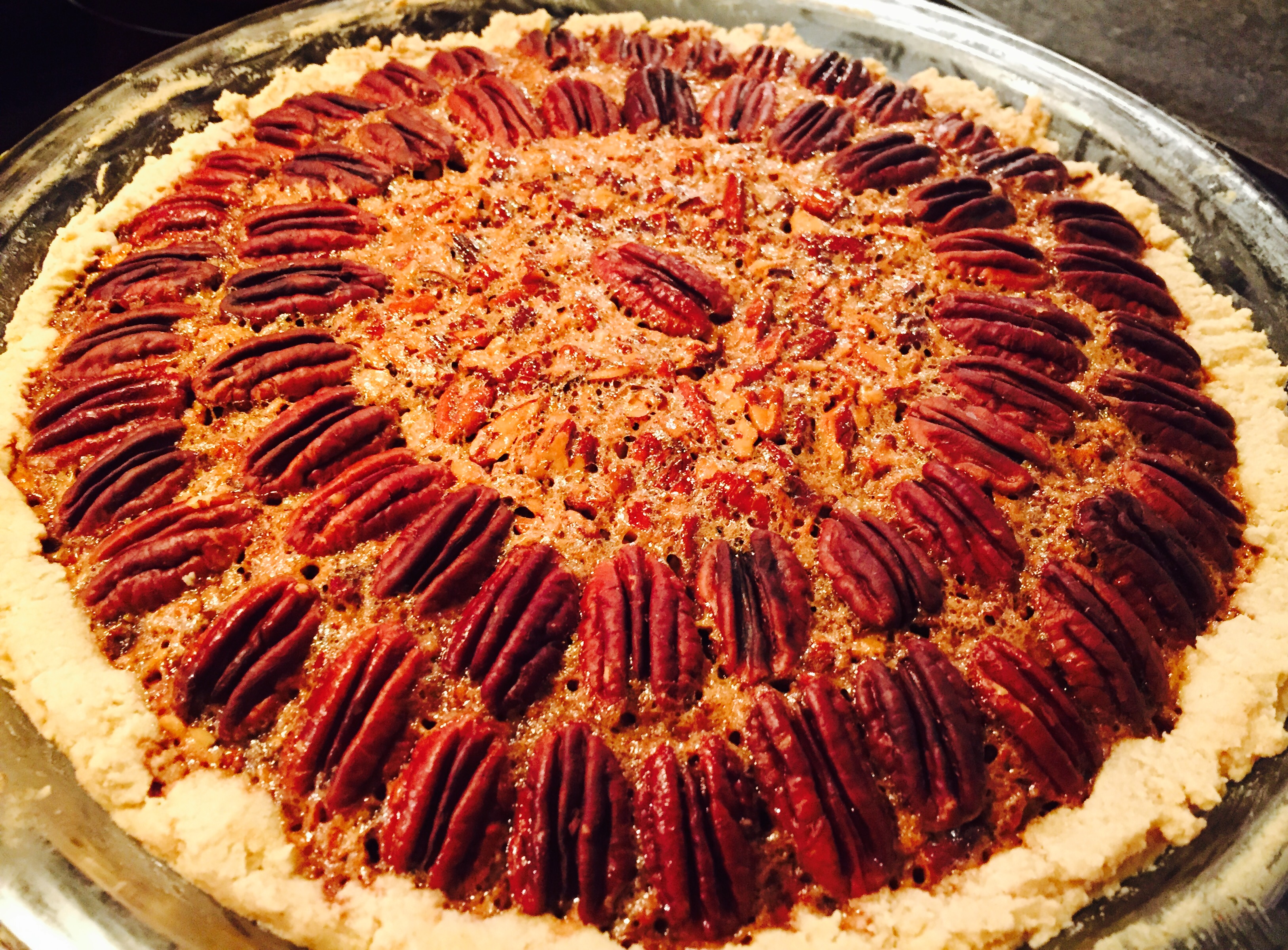 Decadently delicious pecan pie