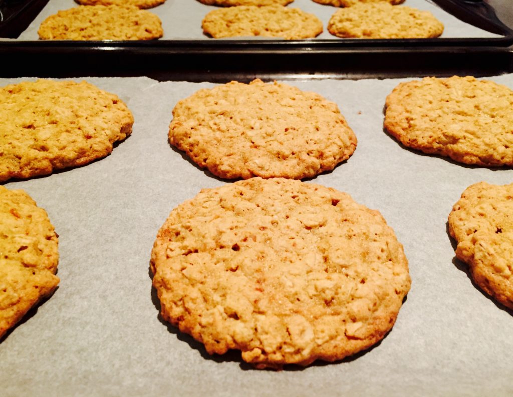 These beautiful cookies come out so wonderfully golden brown and taste incredible all on their own even without any raisins or chocolate chips, not to mention that they stay moist and delicious for days.