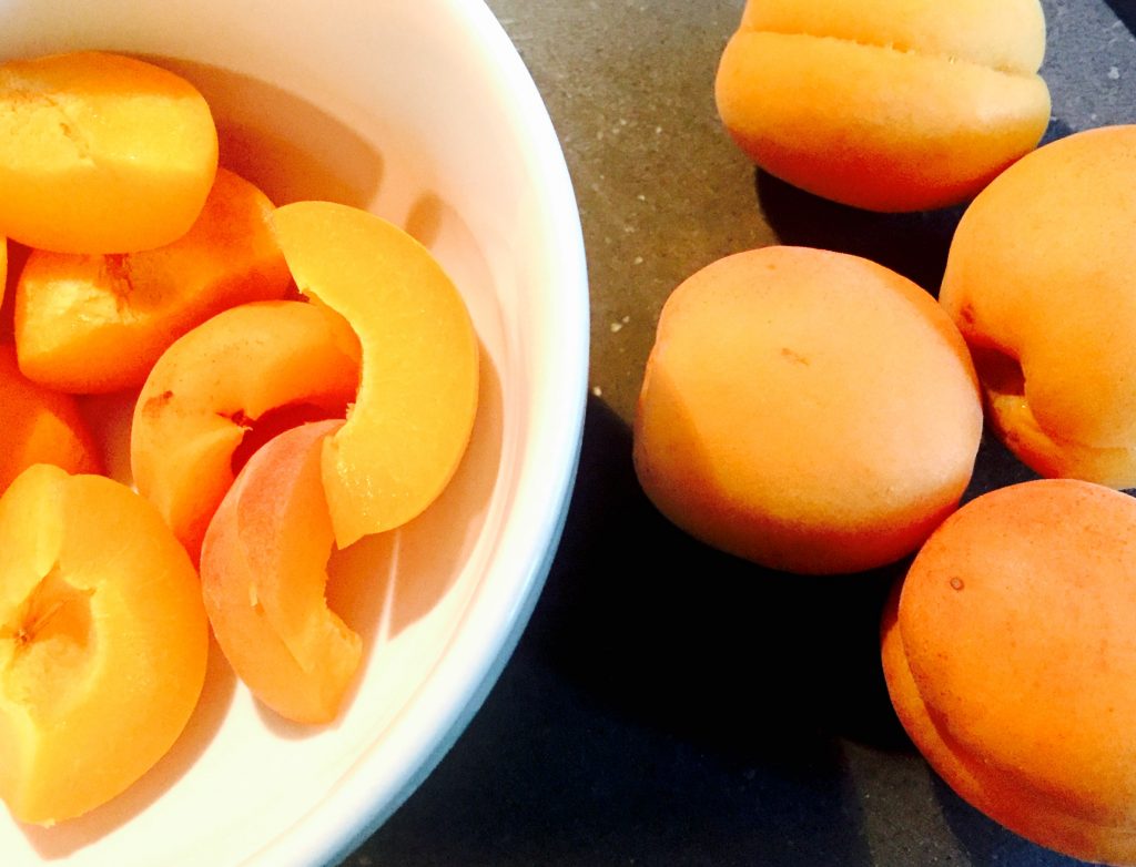 Never, I repeat NEVER use fresh apricots unless they are ripe and deliciously sweet ... that is all