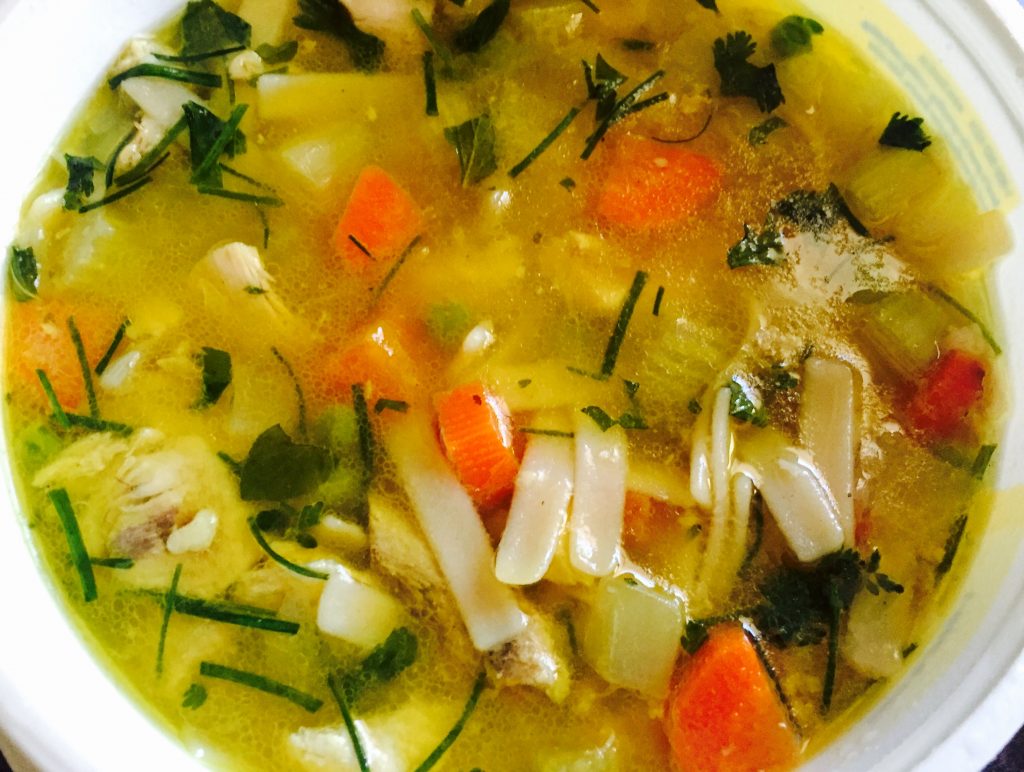 Personally I think homemade chicken soup does more for your mind than your body, but that in itself can be an even better remedy