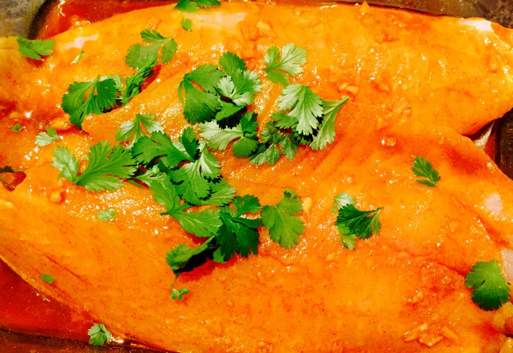 Plain tilapia fillets become deliciously transformed once marinated in the traditional blend of Moroccan flavours