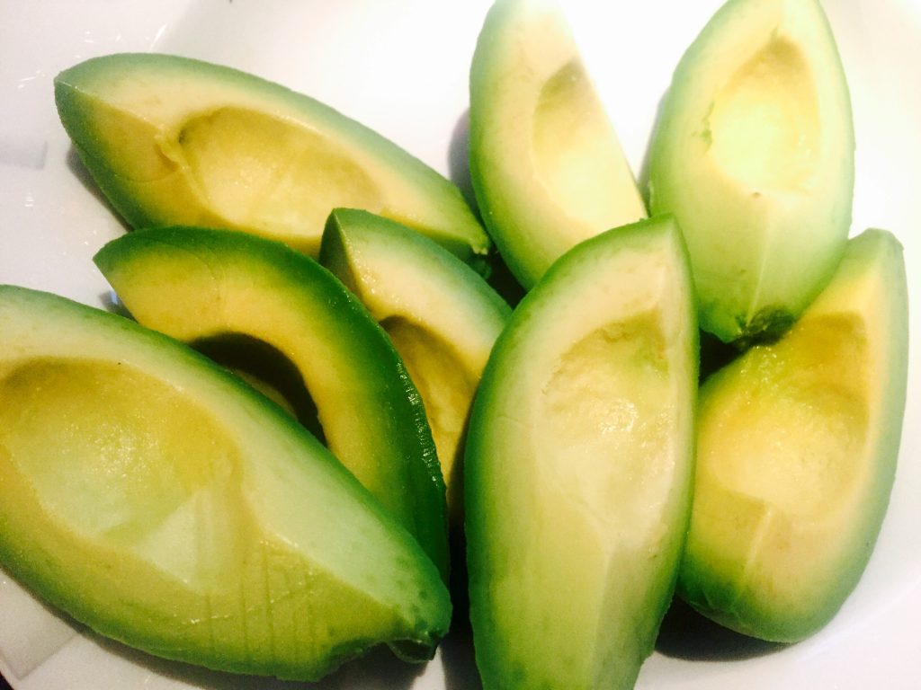 Perfectly ripe avocados