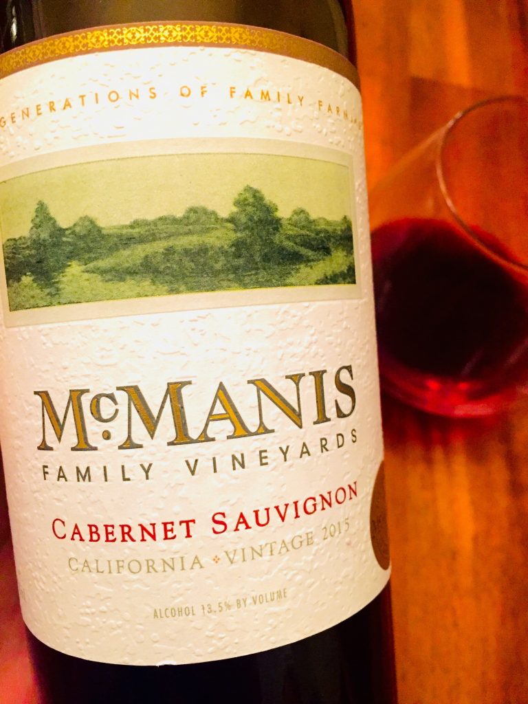 McManis Cabernet Sauvignon 2015