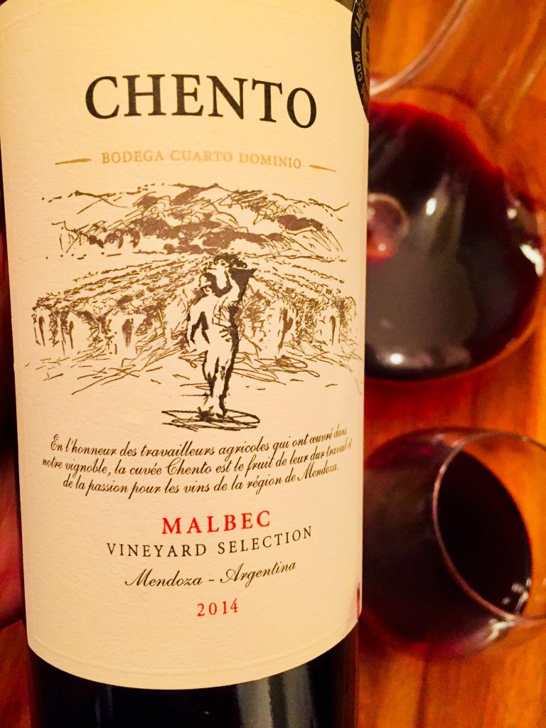 Cuarto Dominio Chento 2014 Malbec