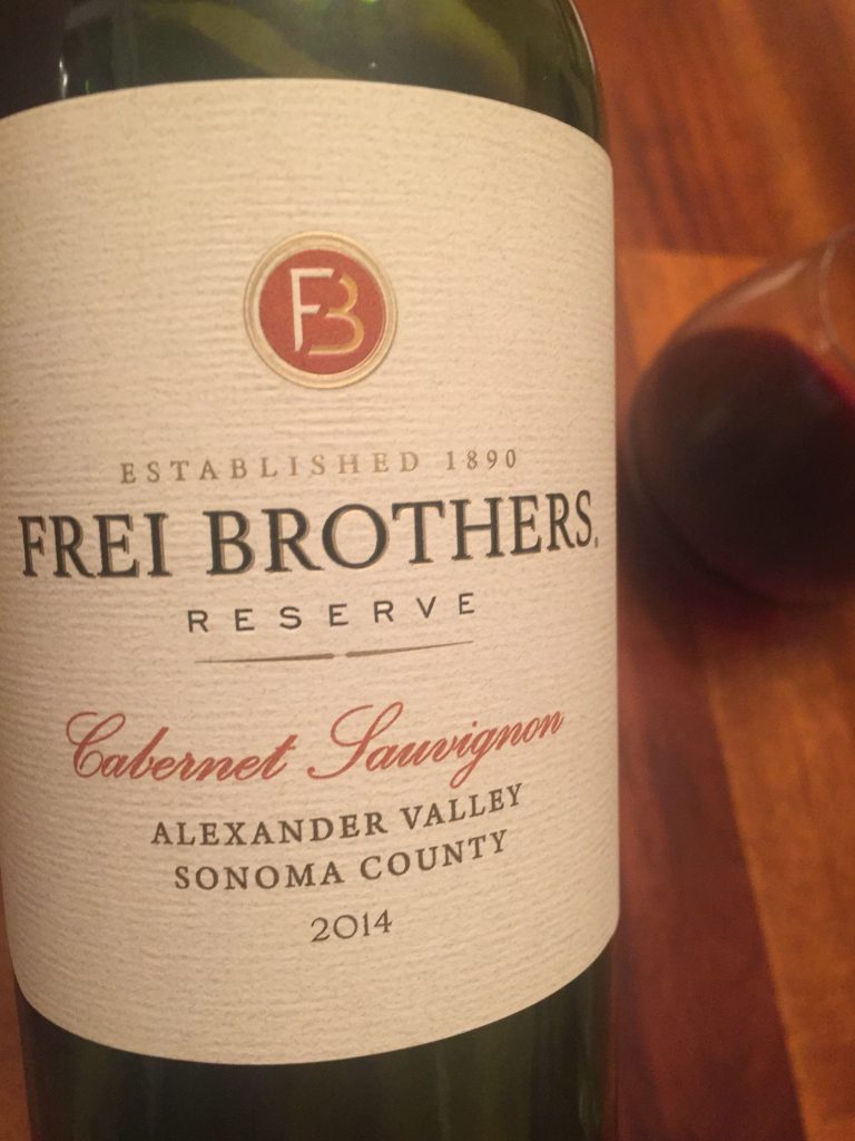 Frei Brothers Reserve Cabernet Sauvignon 2014