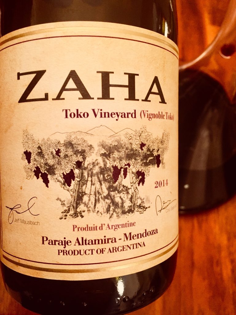 ​Zaha Malbec 2014