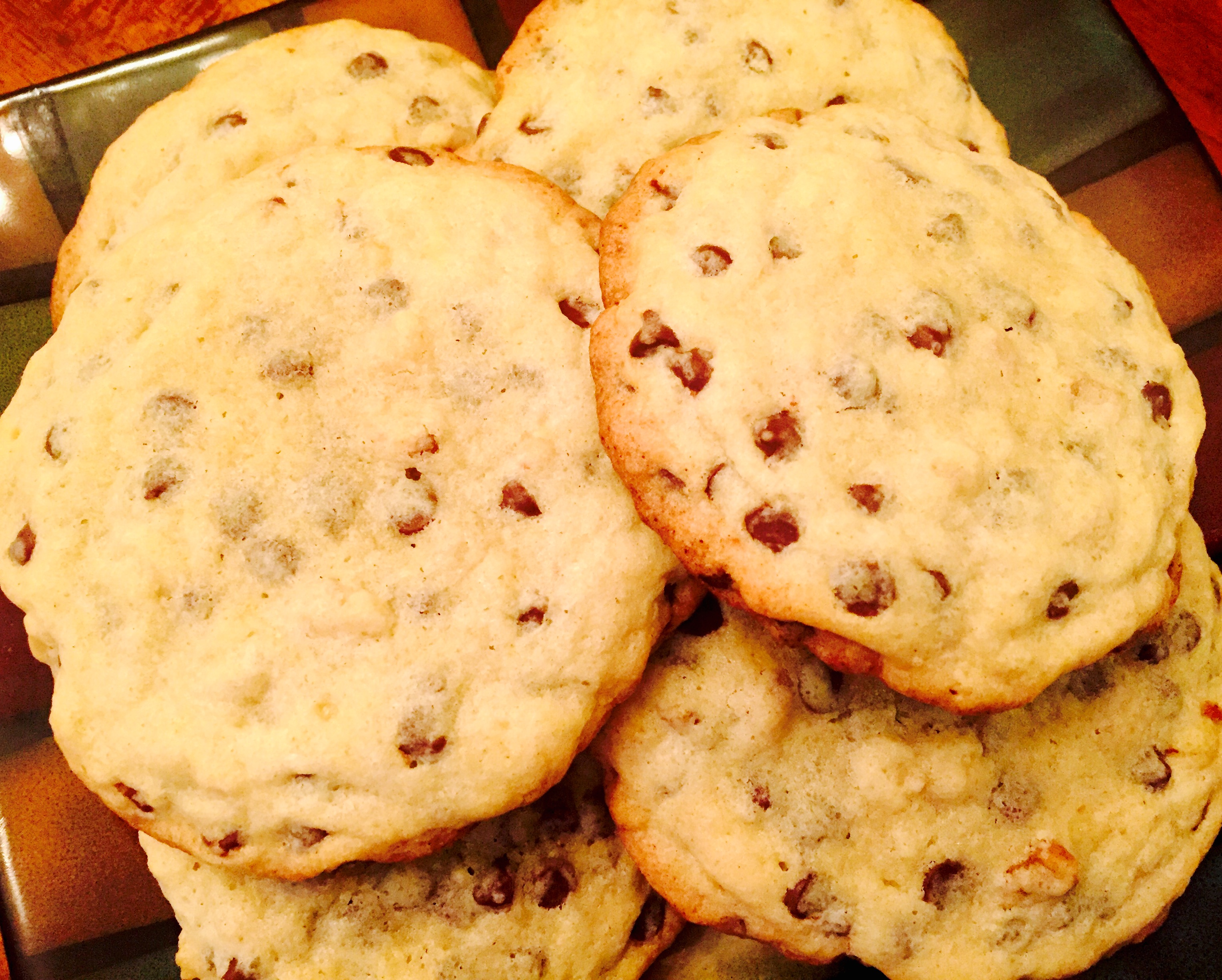 These soft and scrumptious chocolate chip cookies are dairy & gluten free