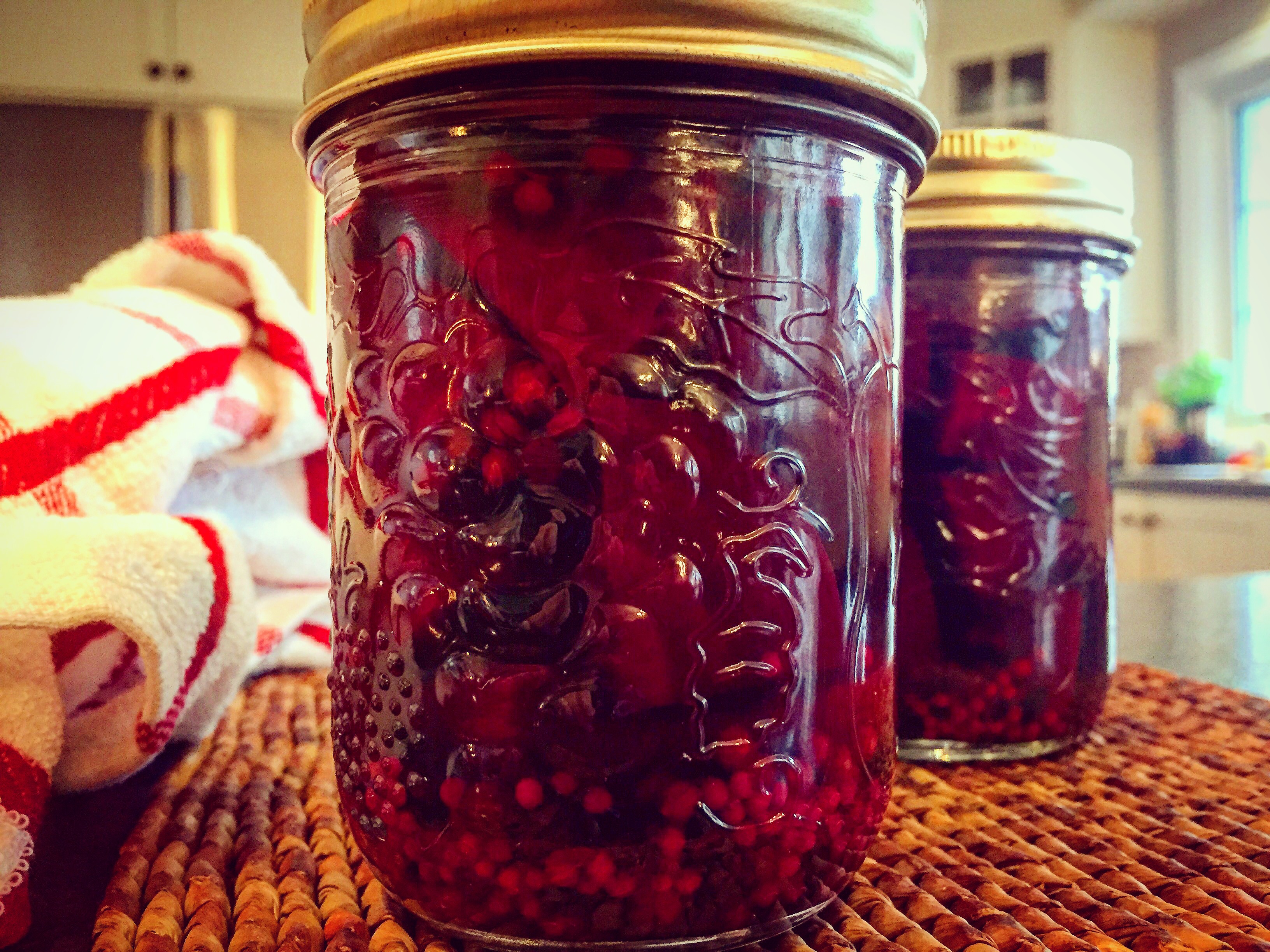 Deliciously tangy homemade pickled beets for a true French-Canadian Christmas