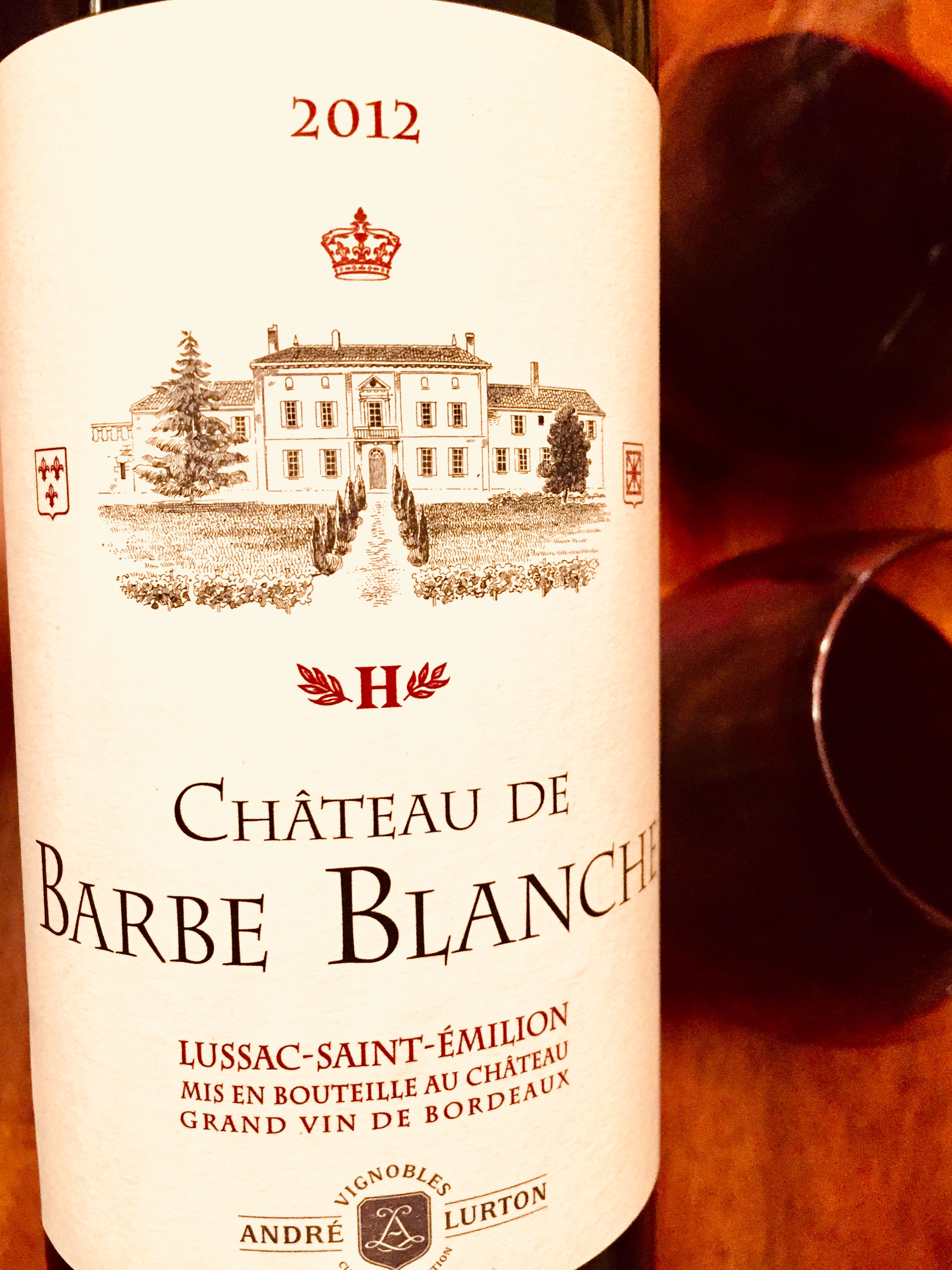 Chateau de Barbe Blanche 2012 Bordeaux