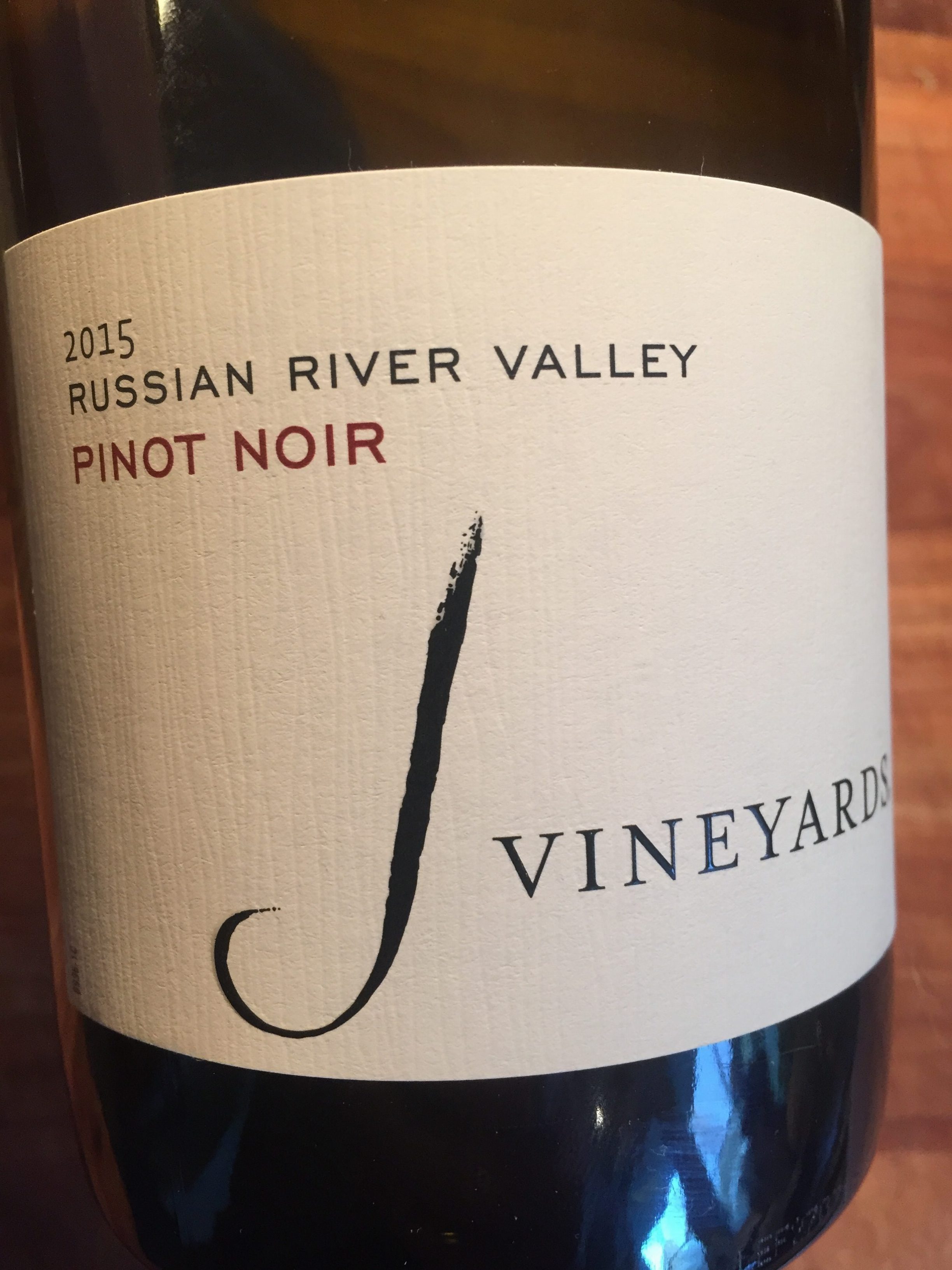 J Vineyards Russian River Valley 2015 Pinot Noir
